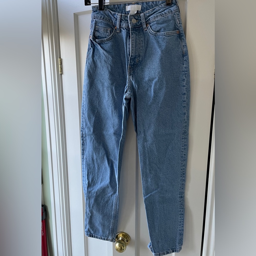 Classic Blue Women’s High Waist Jeans by H& M. Size: 2
